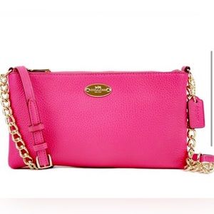 COPY - Coach Pebbled Leather Quinn Crossbody